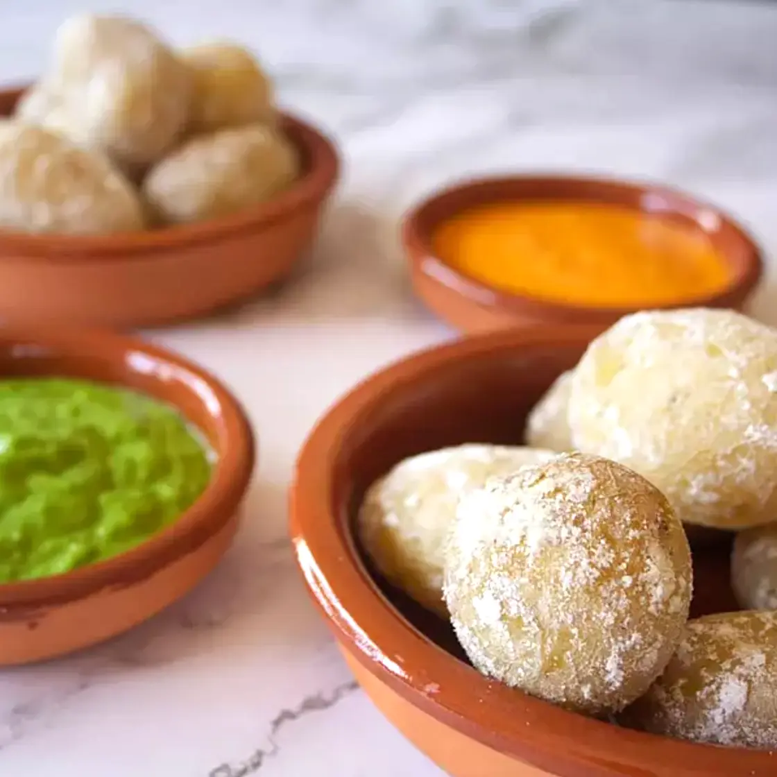 Papas arrugas con mojo picon