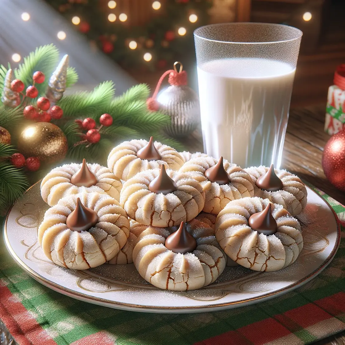 Peanut Butter Blossom Cookies
