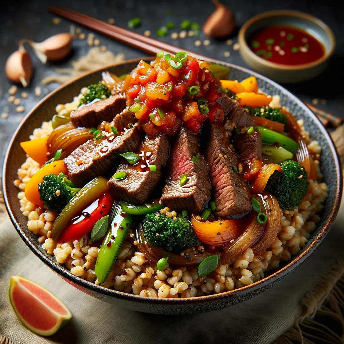 Rapido de Boeuf à l'Asiatique