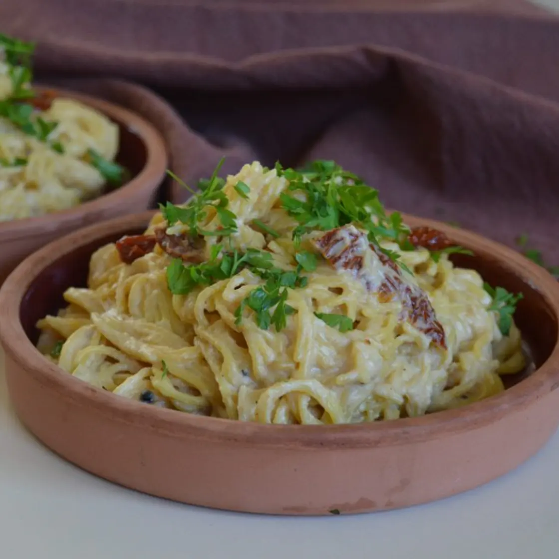 Vegan carbonara