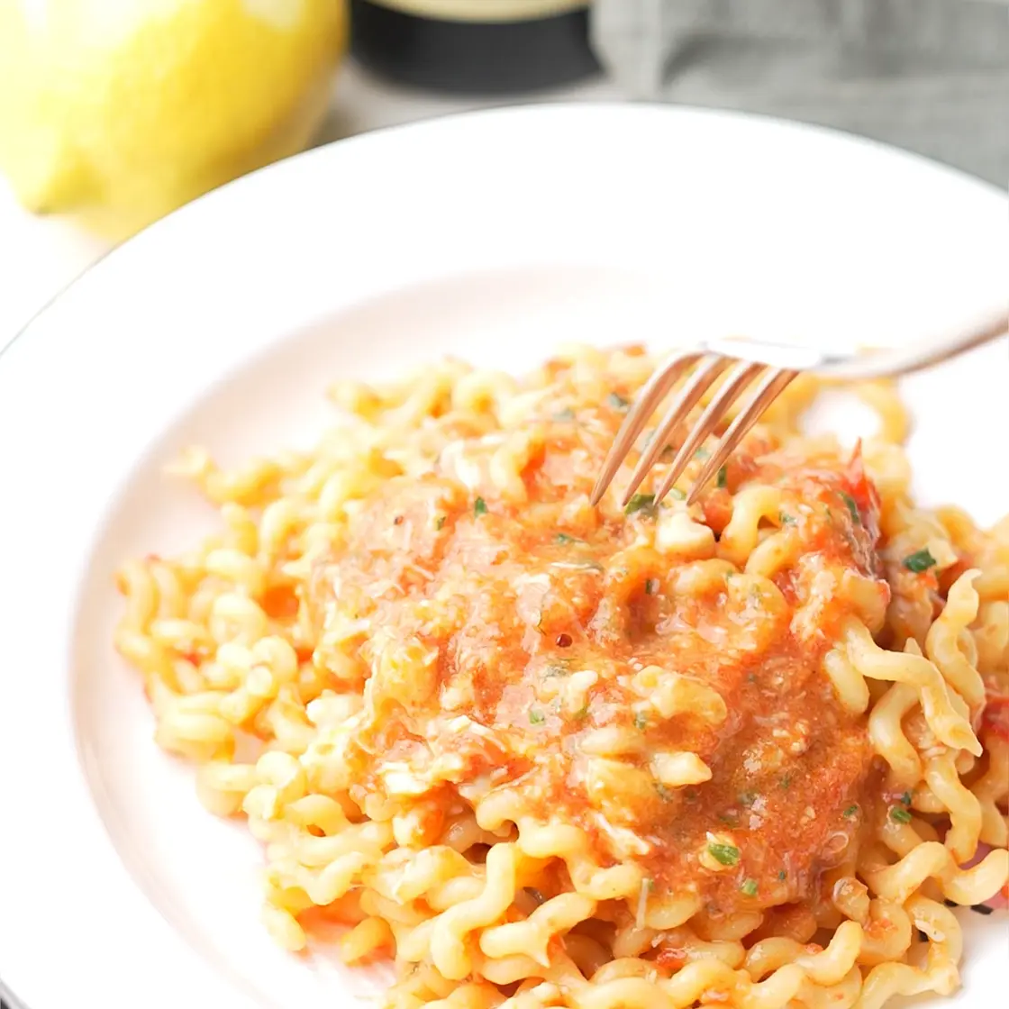 ITALIANO - Pasta al granchio blu