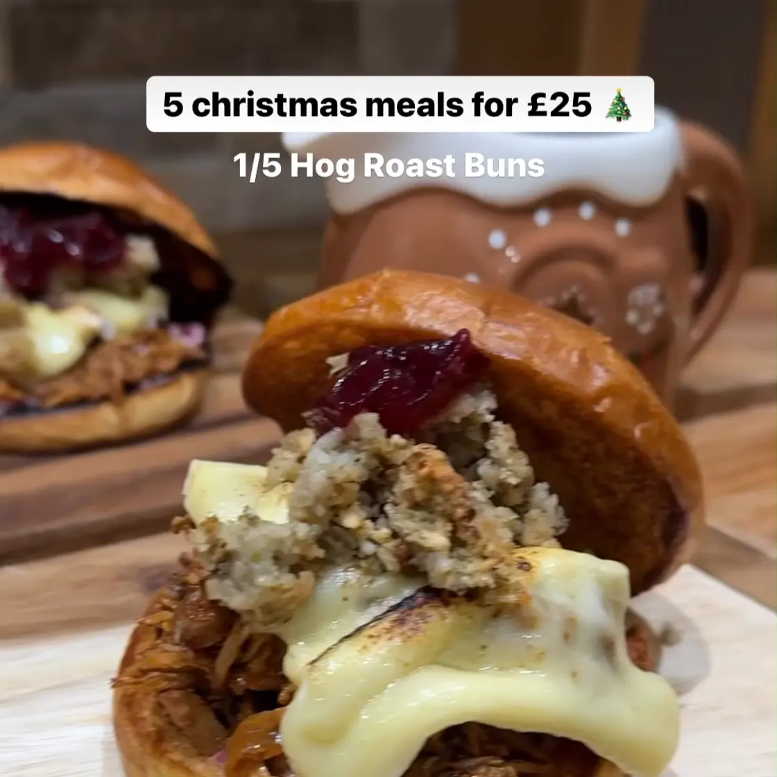 Hog roast buns
