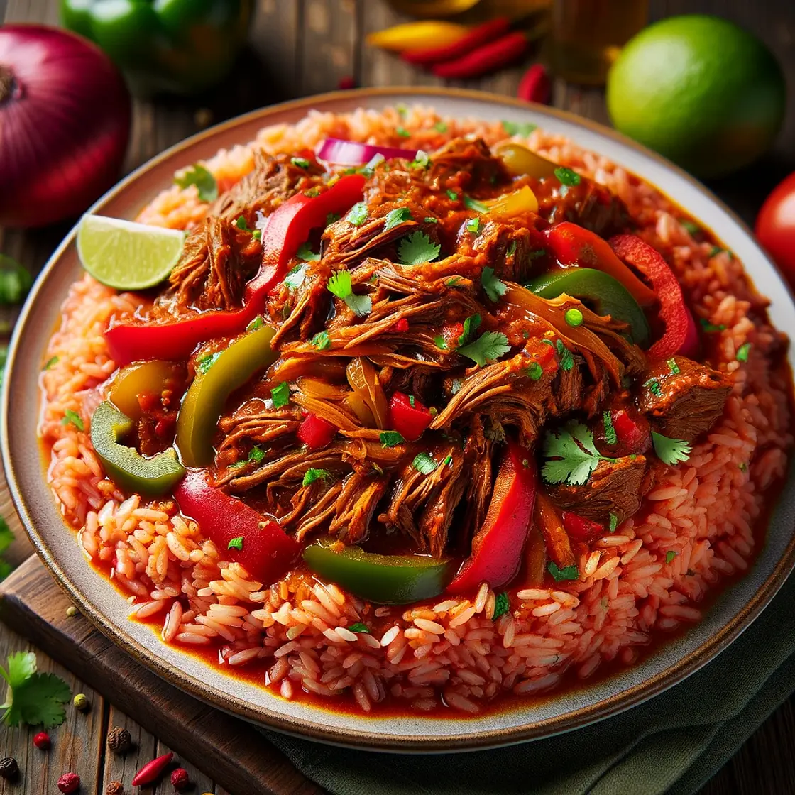 Ropa Vieja in Carolina Red Rice