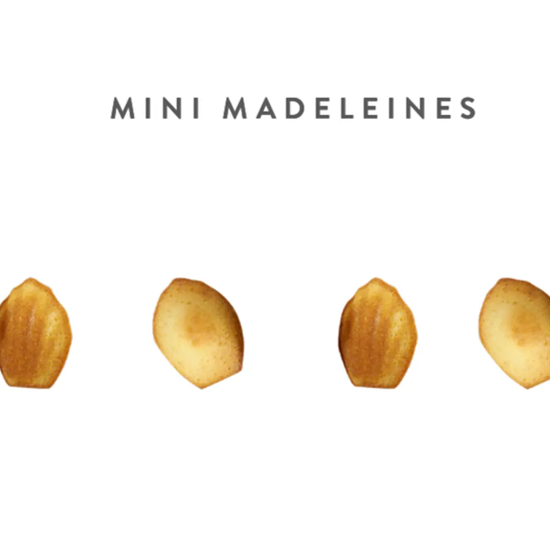 Mini Madeleines - DOMINIQUE ANSEL