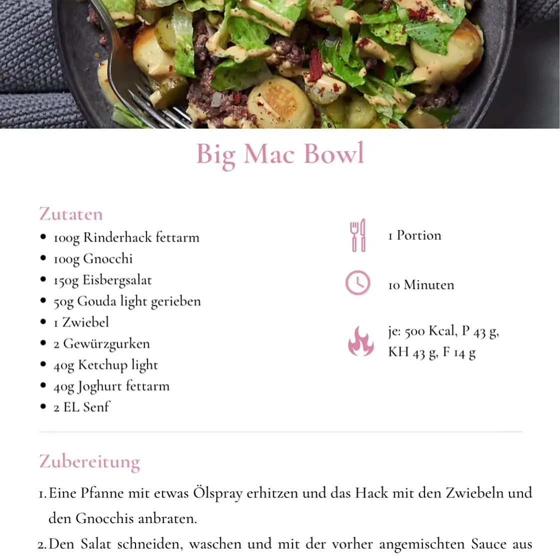 Big Mac Salat