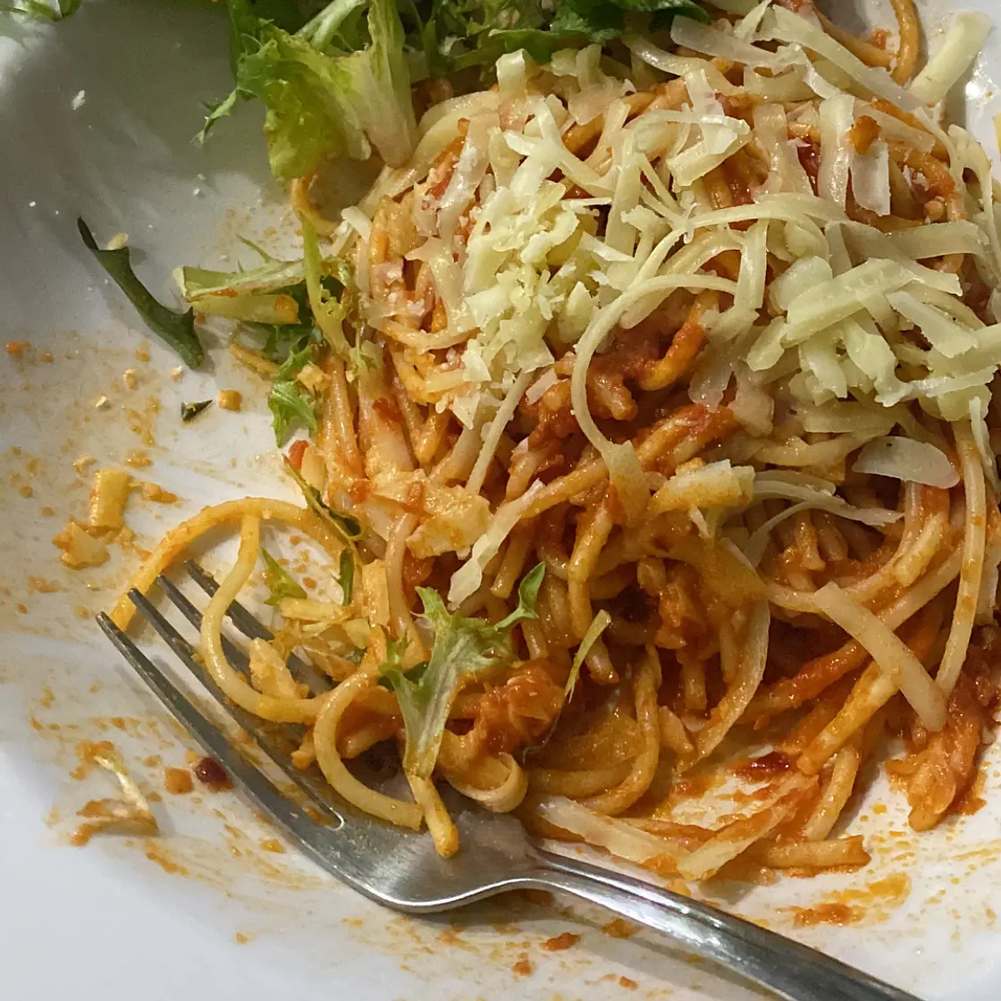 Spaghetti arrabiata