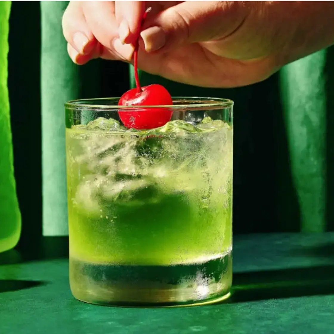 The Grinch Cocktail That Stole Christmas
