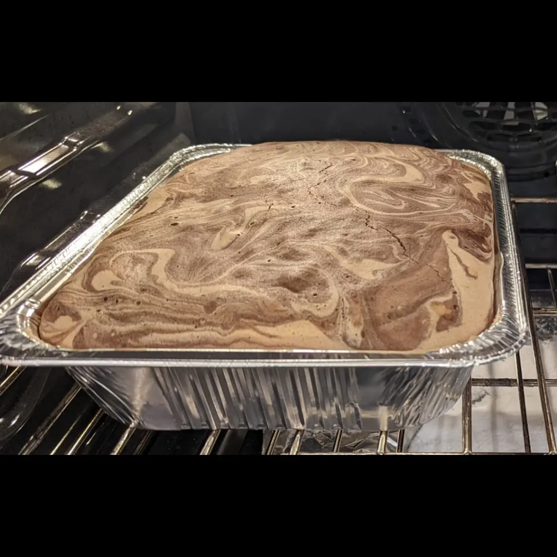 Light and Airy Marble Cake: (gluten free)