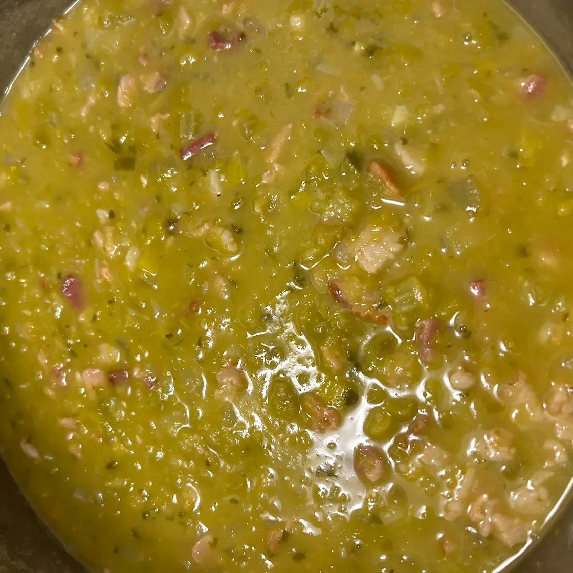 Split Pea Soup with Bacon | Homemade | Hearty | Comfort Food