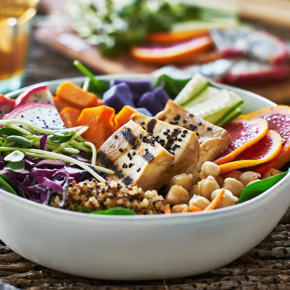 Thai-inspired bowl recipe