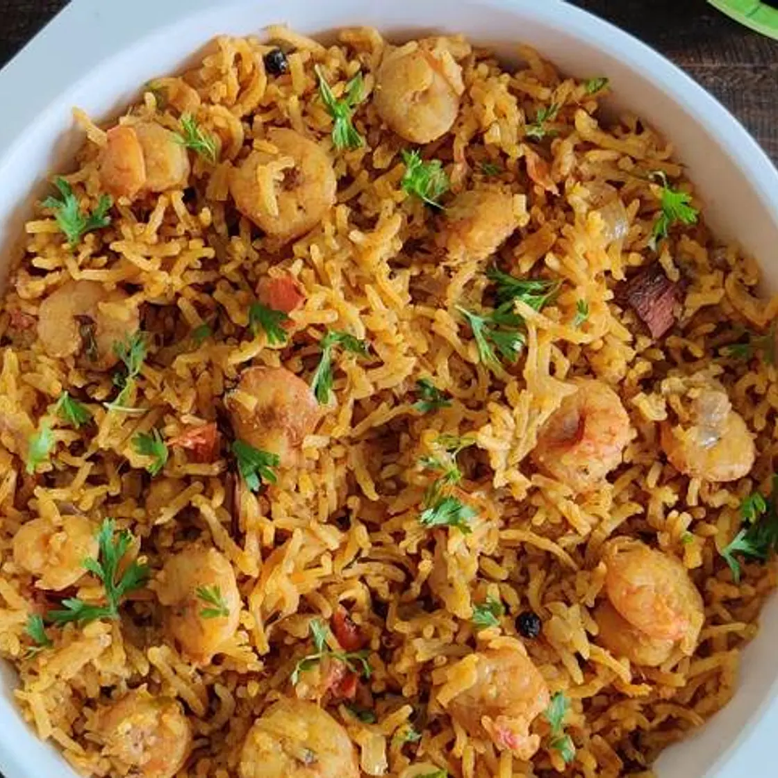 Kolambi bhaat