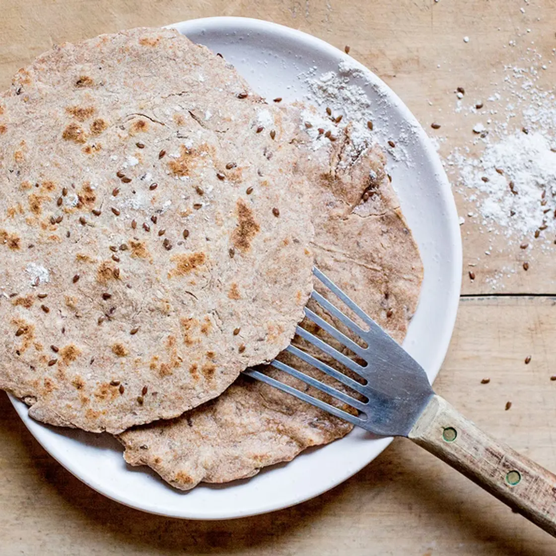 Dinkel-Tortillas