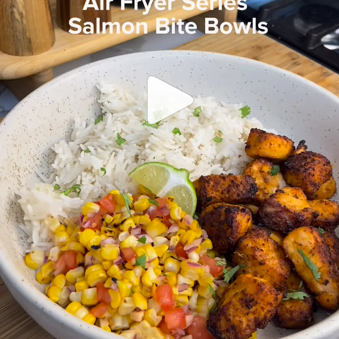 Salmon Bite Bowls