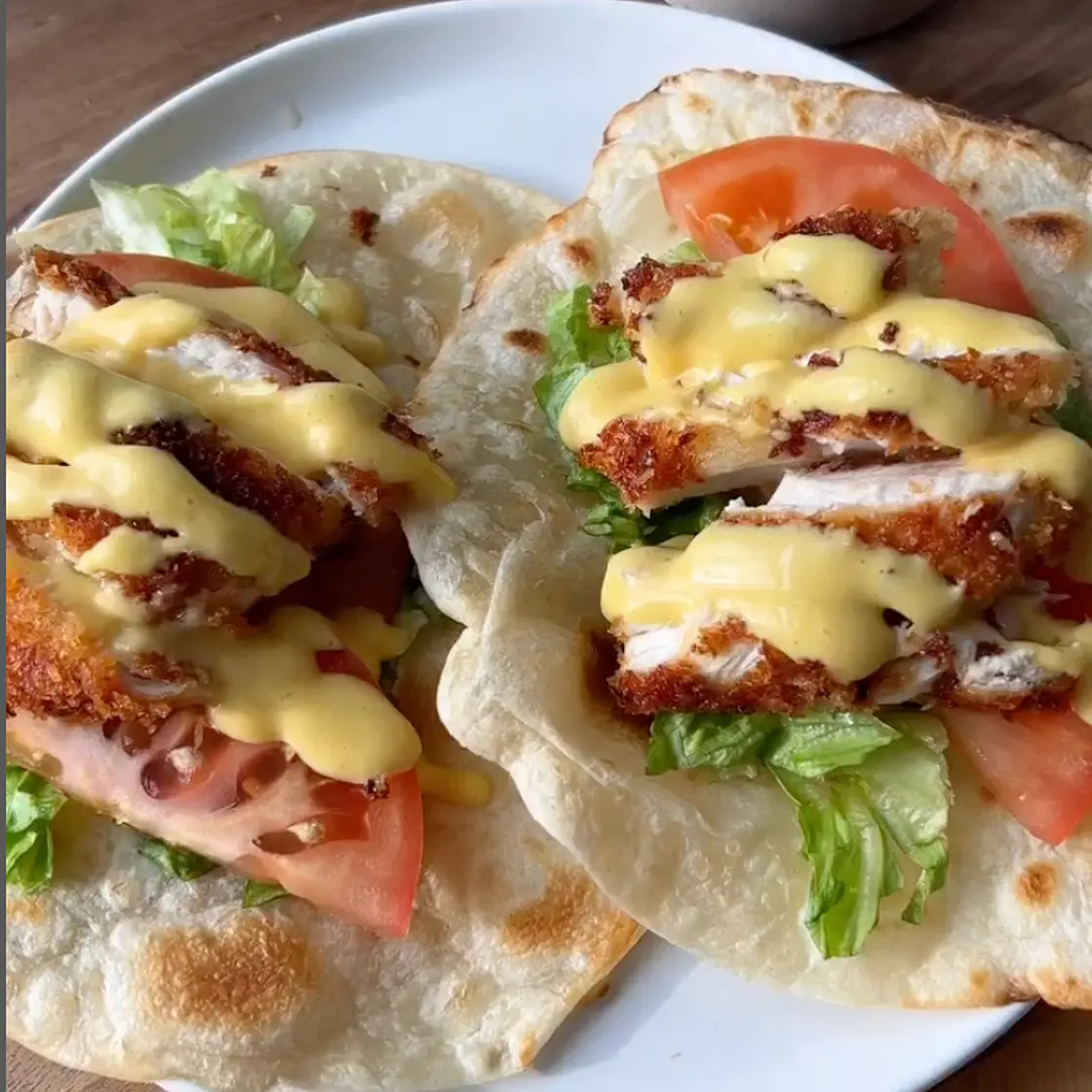 Honey Mustard Chicken Tacos