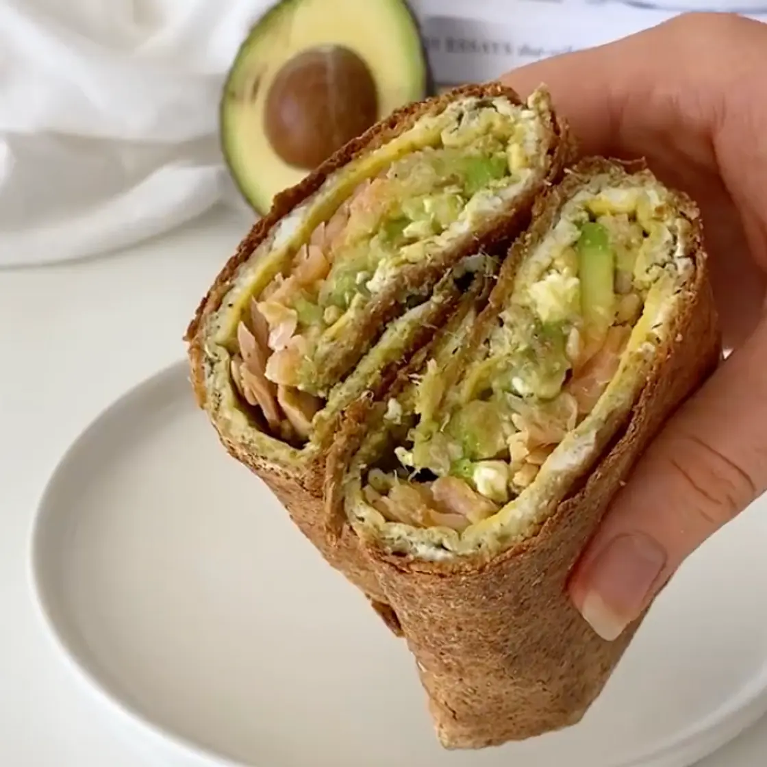 Healthy Lunch Wraps
