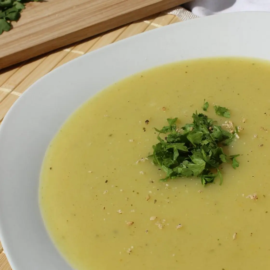 Basische Kartoffelsuppe