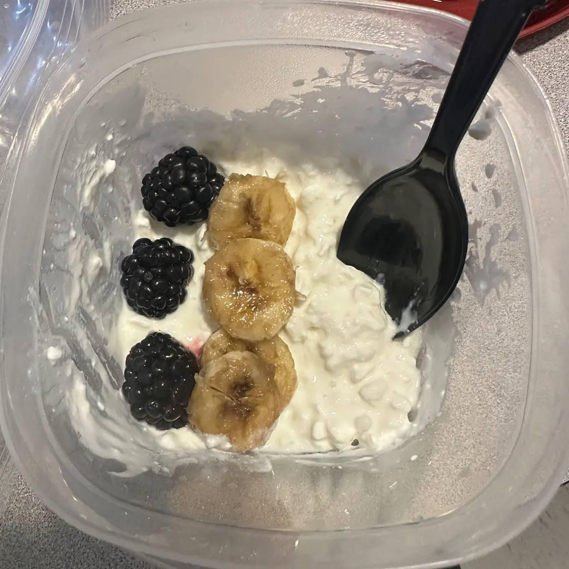 Cottage cheese bowl