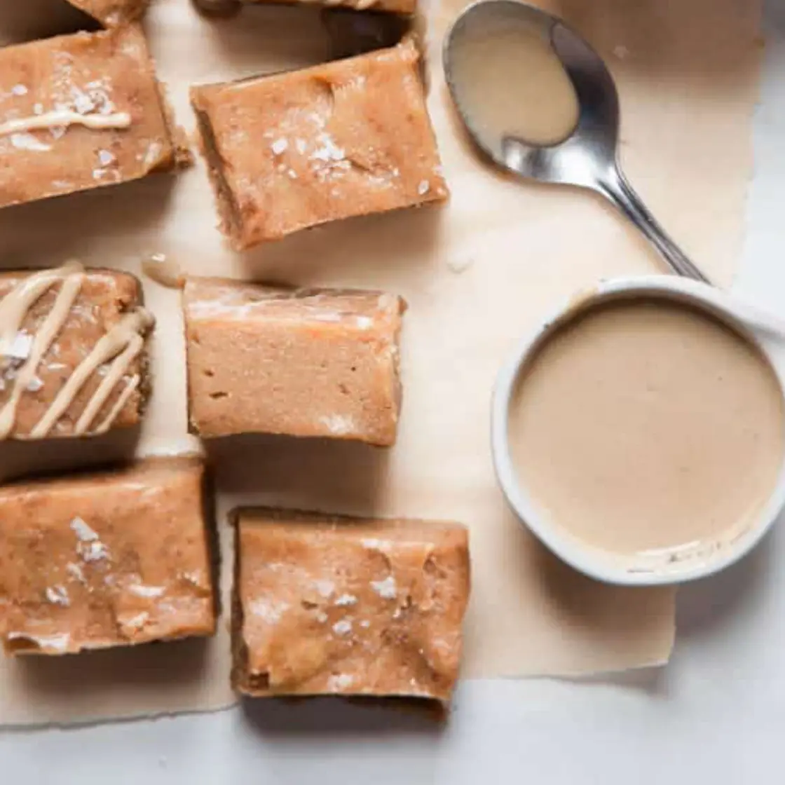 tahini fudge