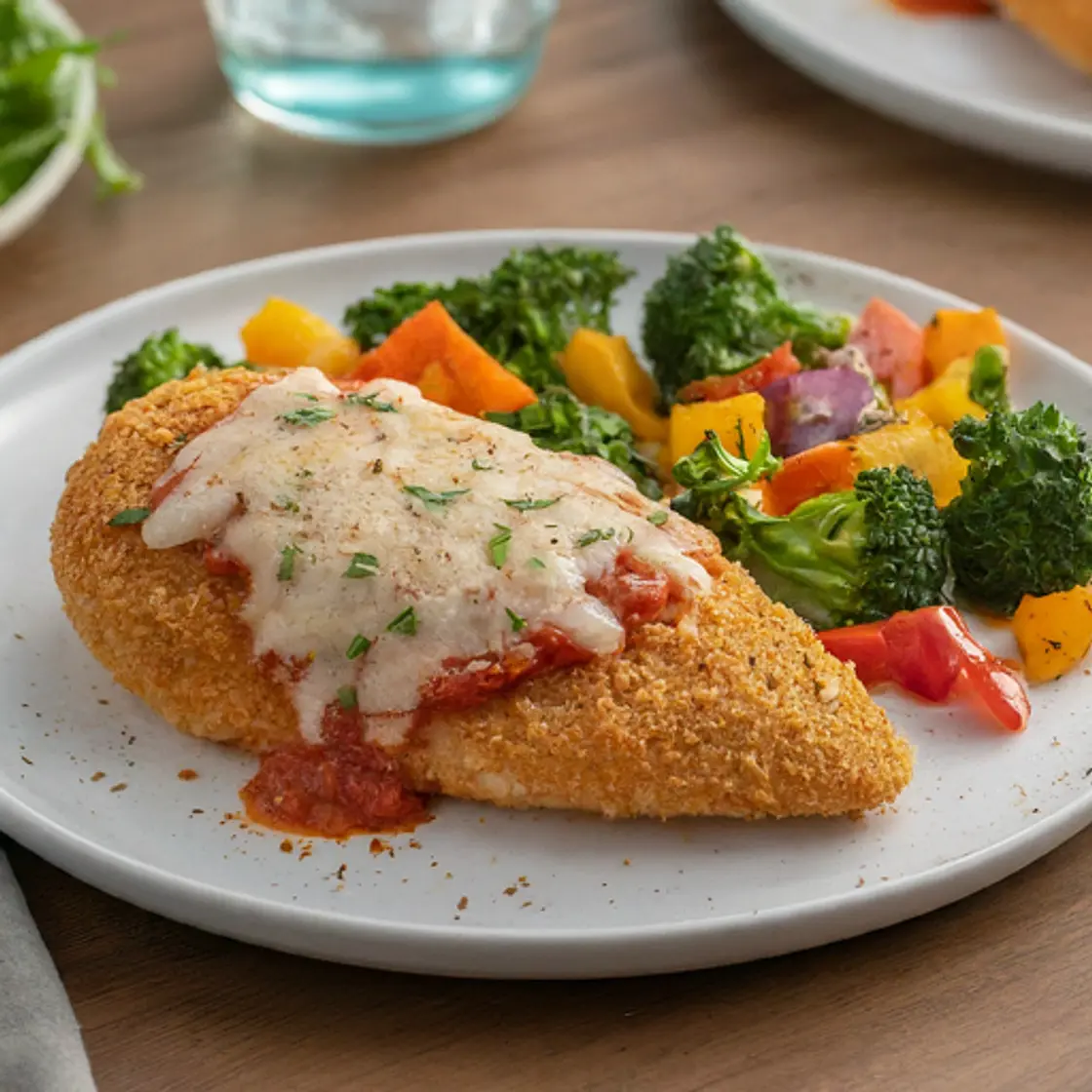 Chicken Parmesan with Hidden Veggies
