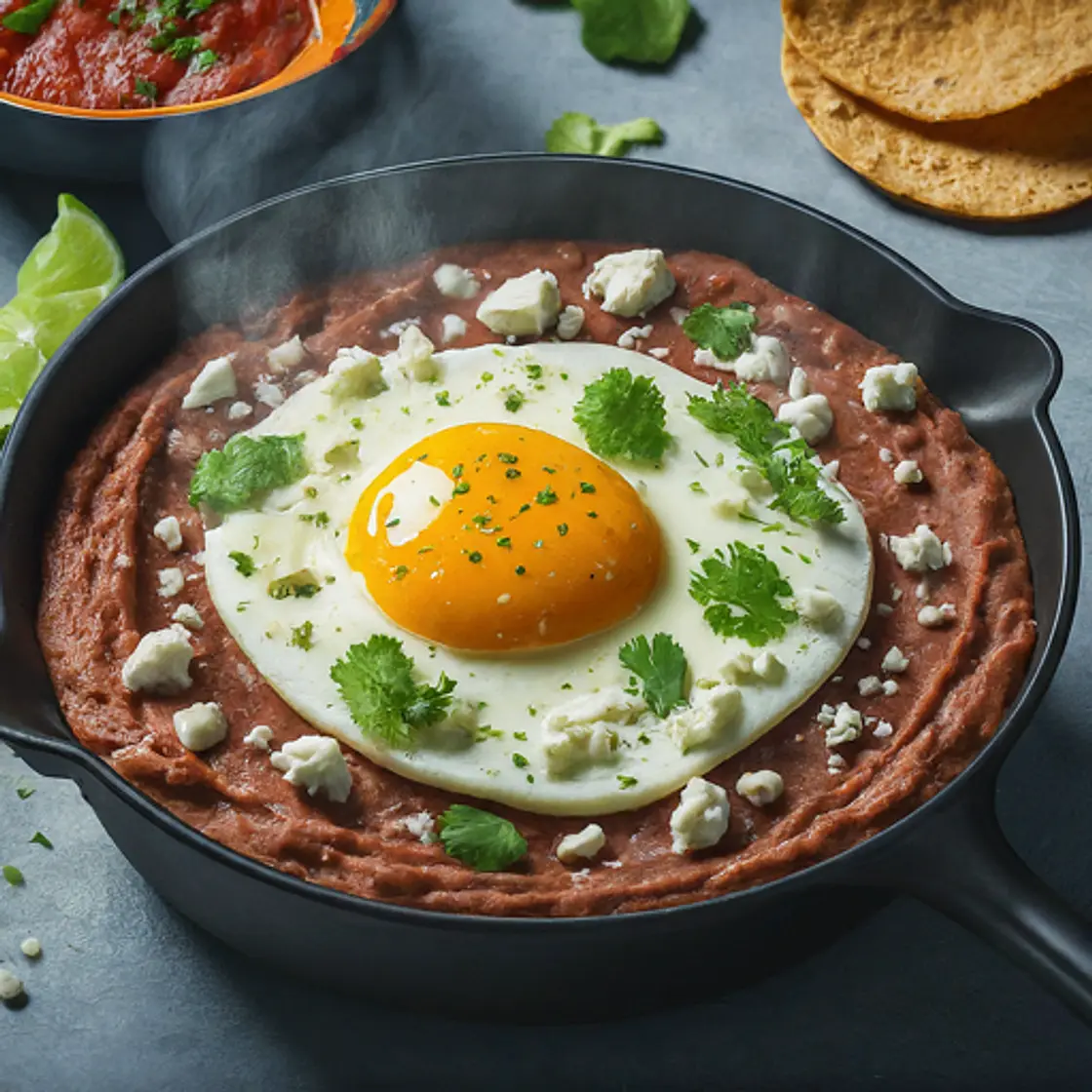 Huevos Rancheros in a Mug