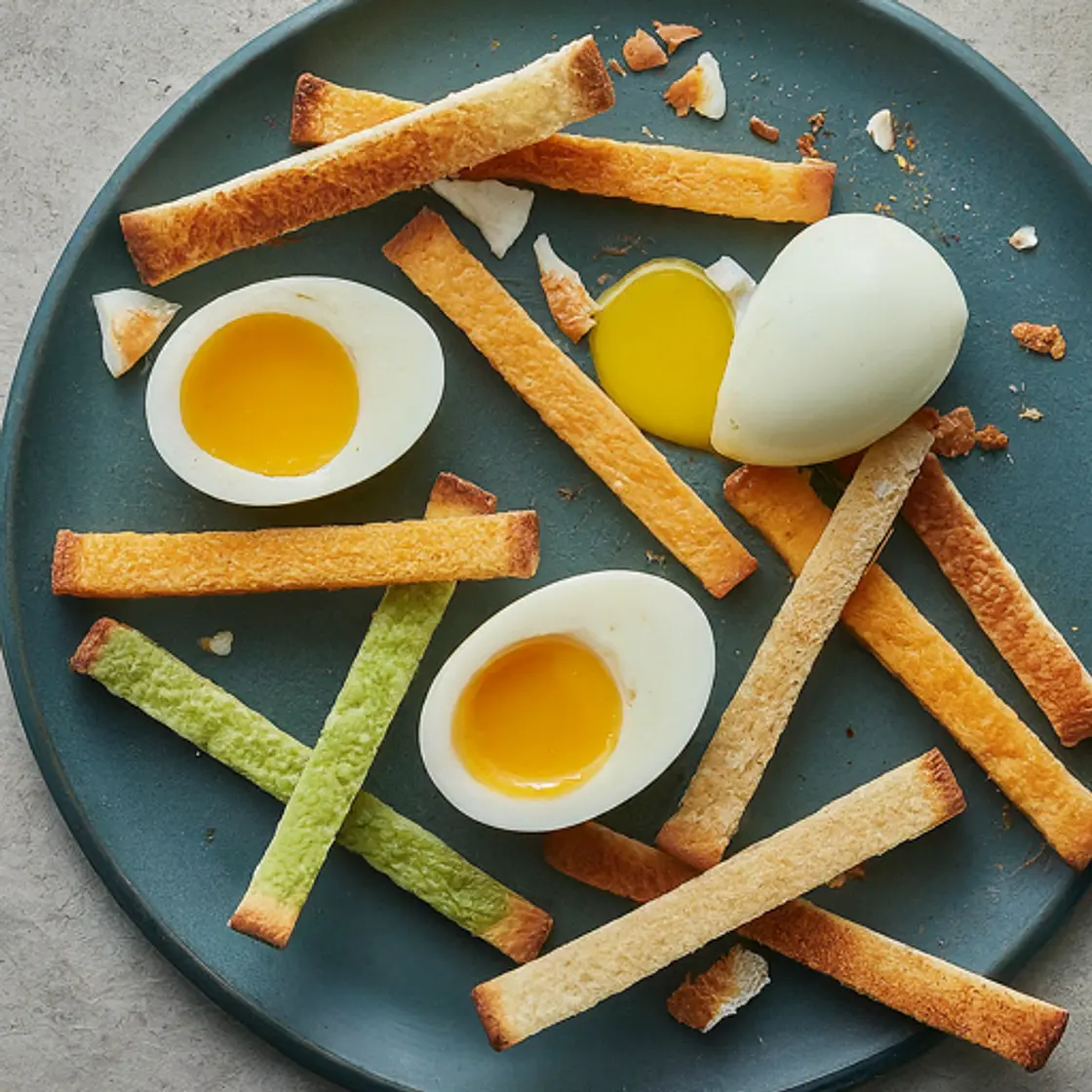 Hard-boiled Egg with Soldiers