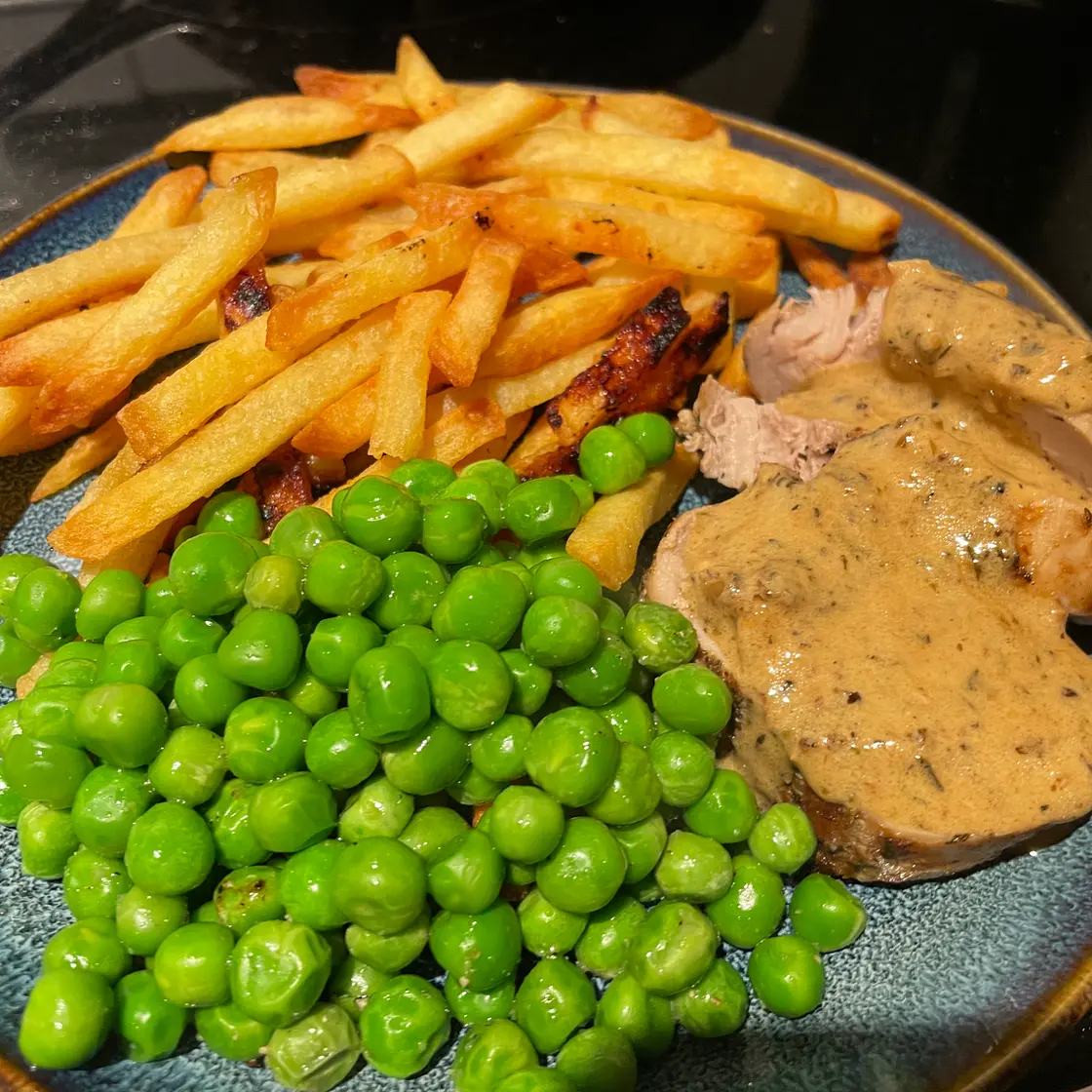 Best-Ever Pork Tenderloin with Dijon Cream Sauce
