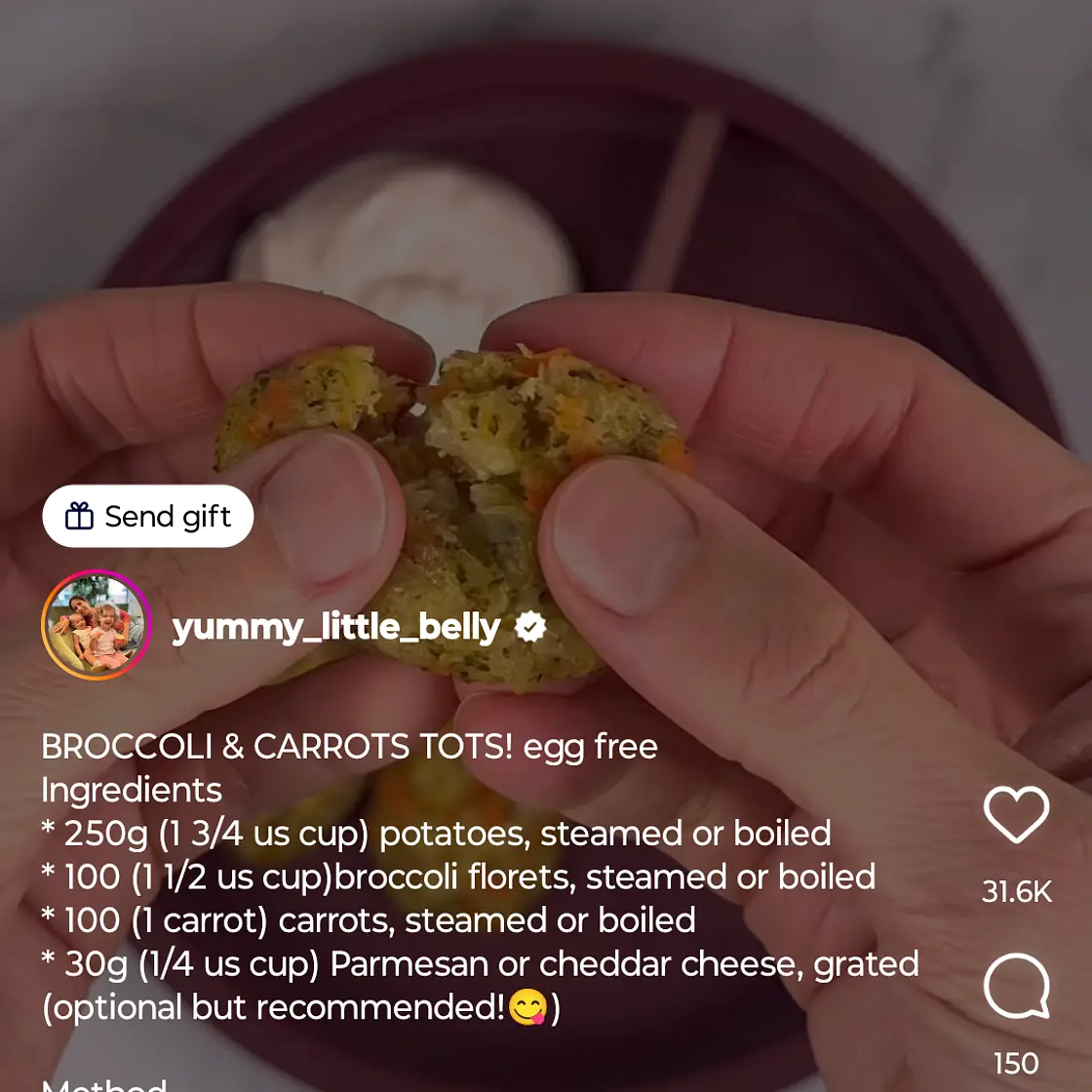 Veggie tots