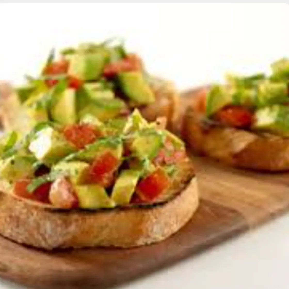 Avocado & Basil Bruschetta