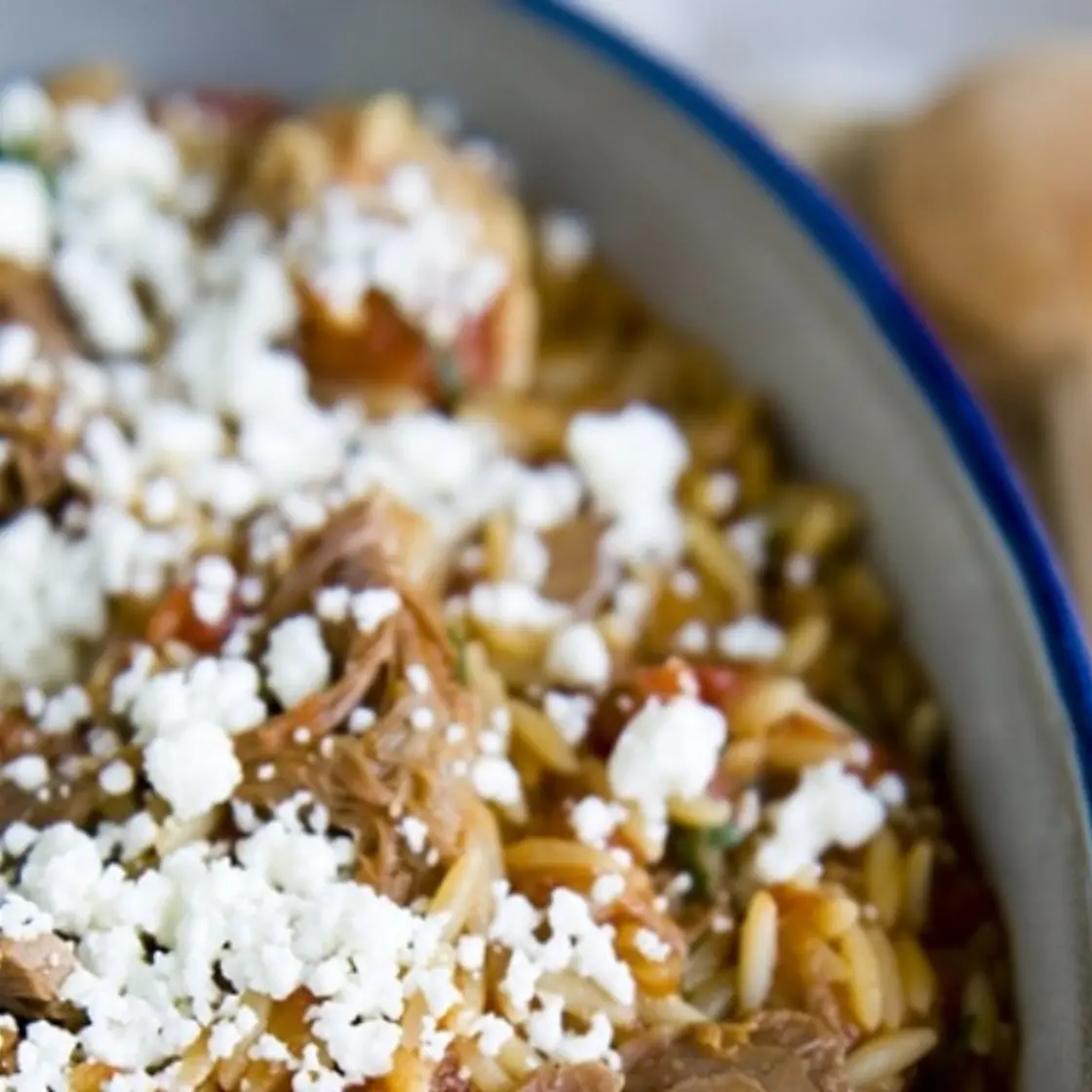 Greek Lamb & Risoni (arni Youvetsi)