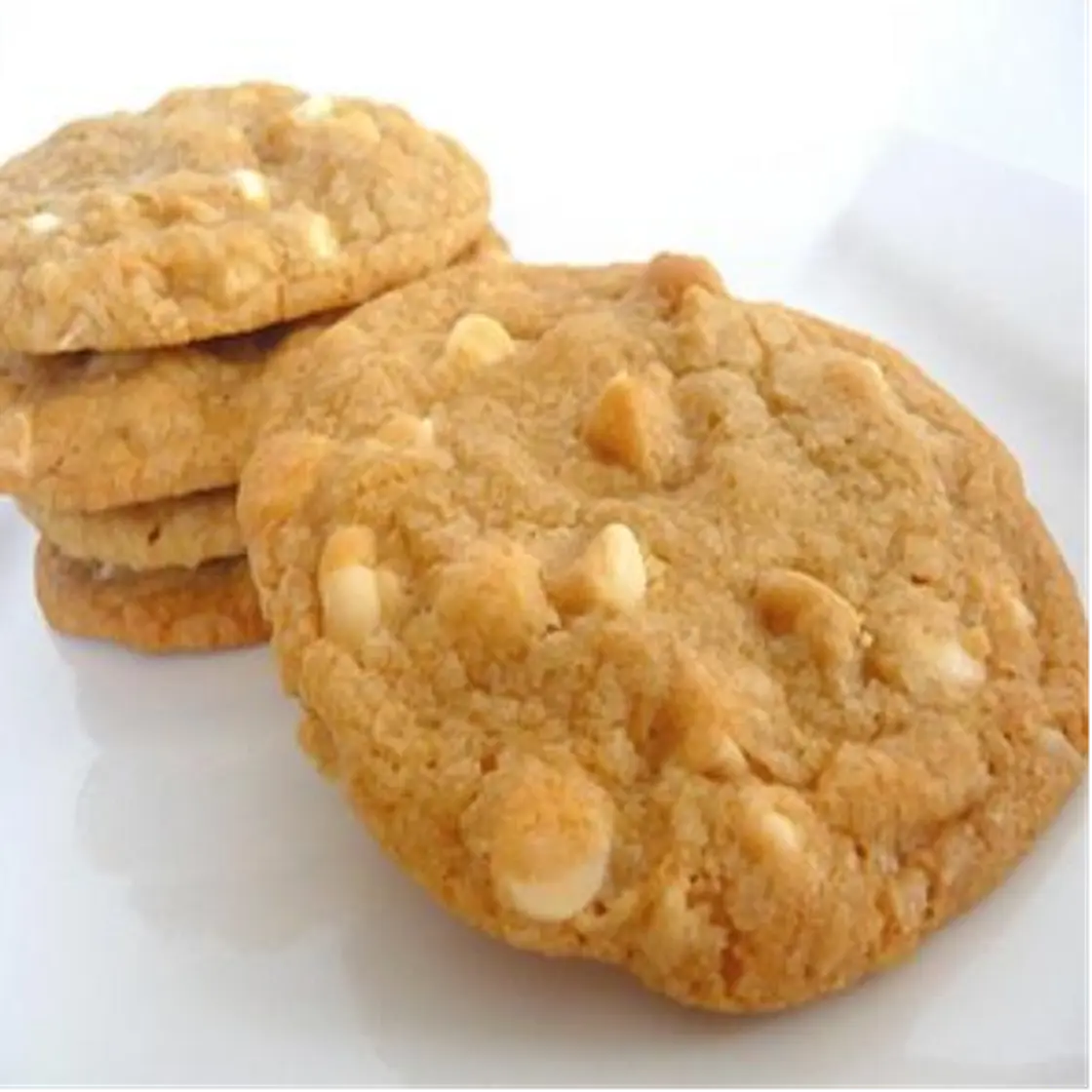 White Chocolate Macadamia Cookies