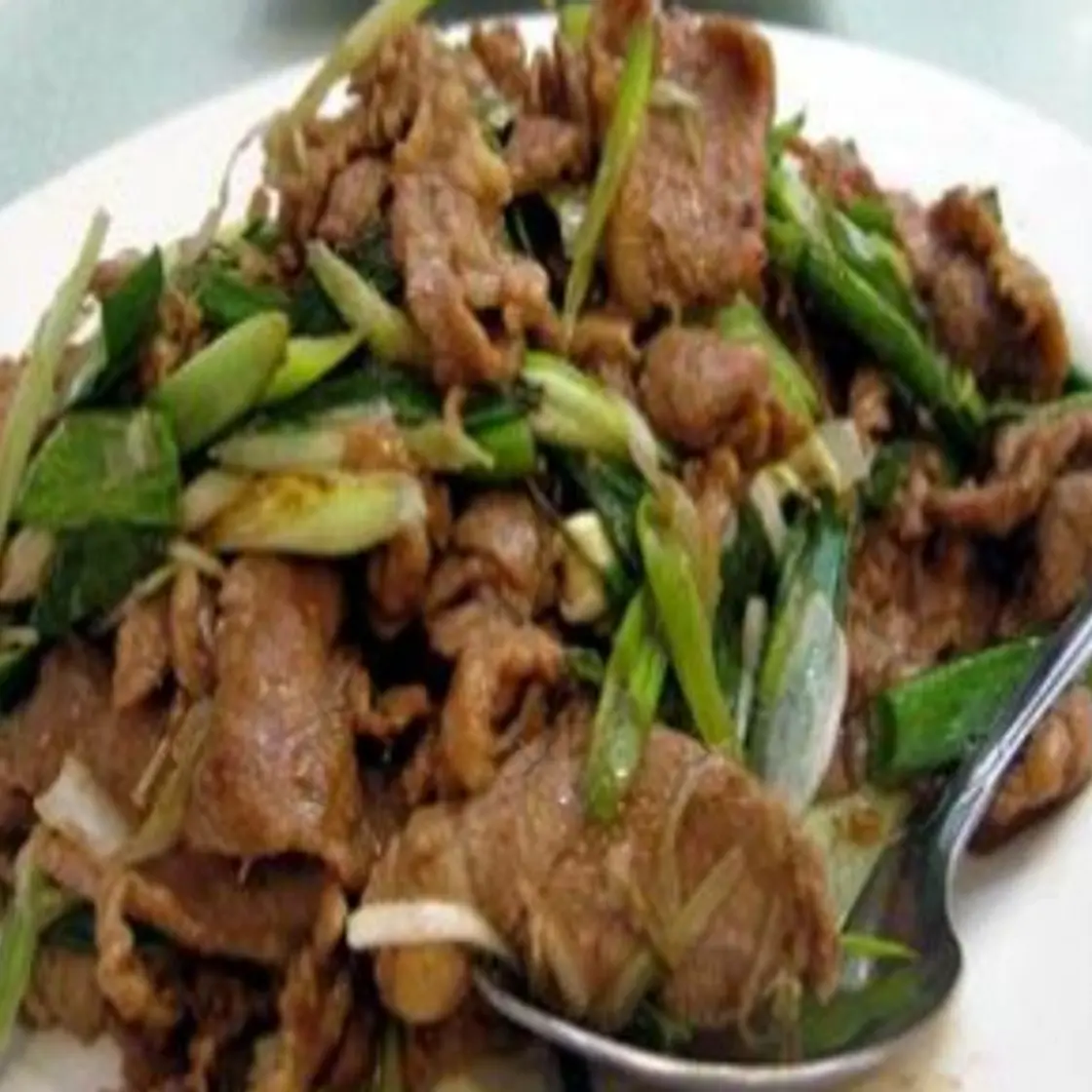 Dad's Mongolian Lamb