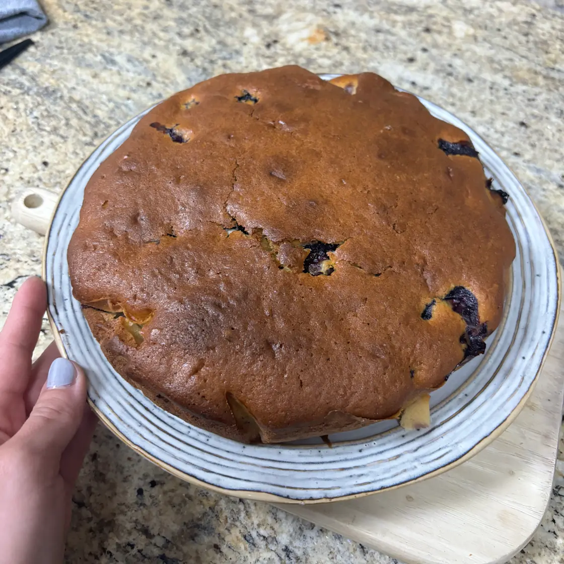BLUEBERRY YOGHURT LOAF CAKE