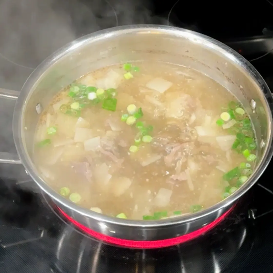 Easy Korean Beef and Radish Soup, Muguk