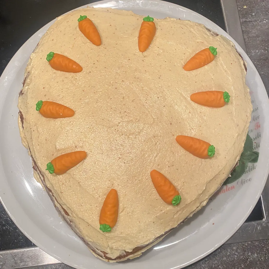 Carrot Cake w/ Brown Butter Cream Cheese Frosting