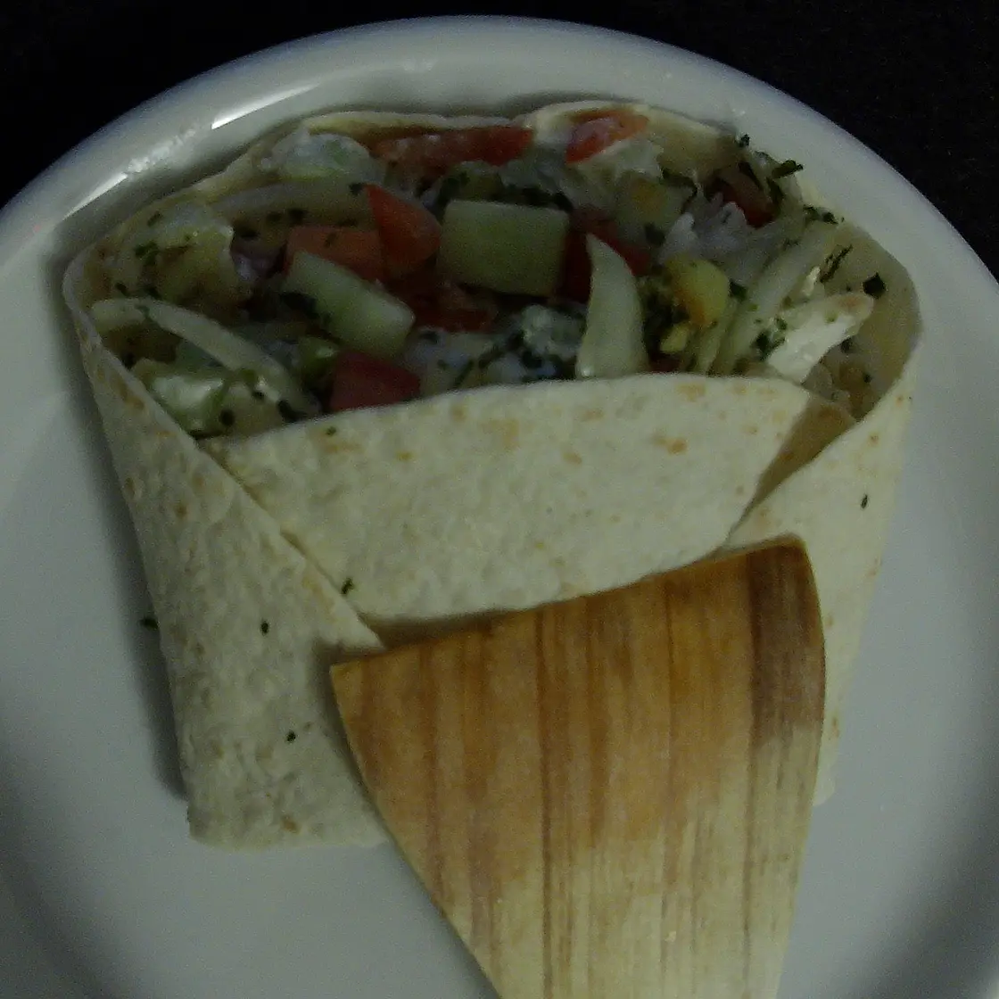 Gemüse-Reis-Wraps