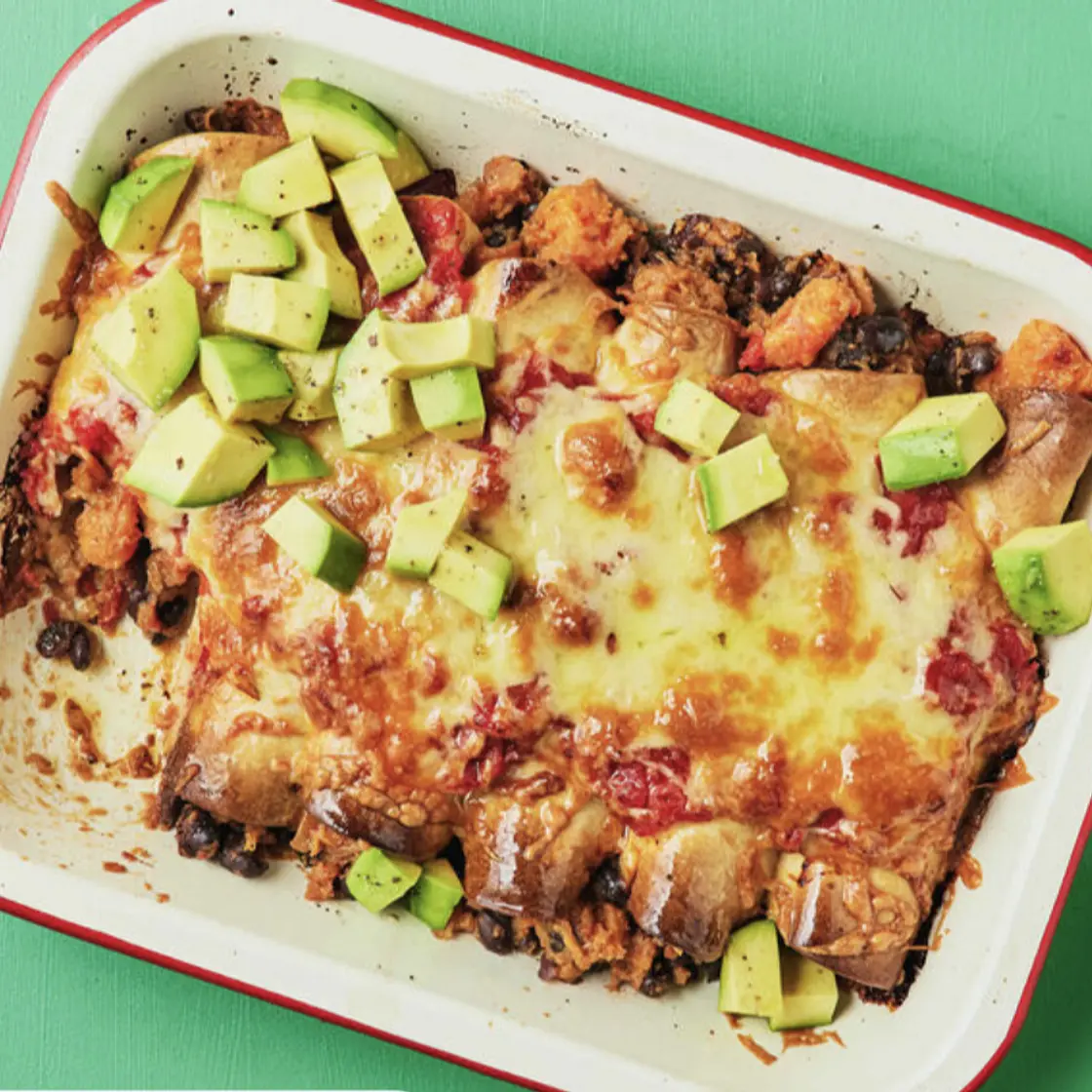 Cantina Vibes Black Bean Enchiladas