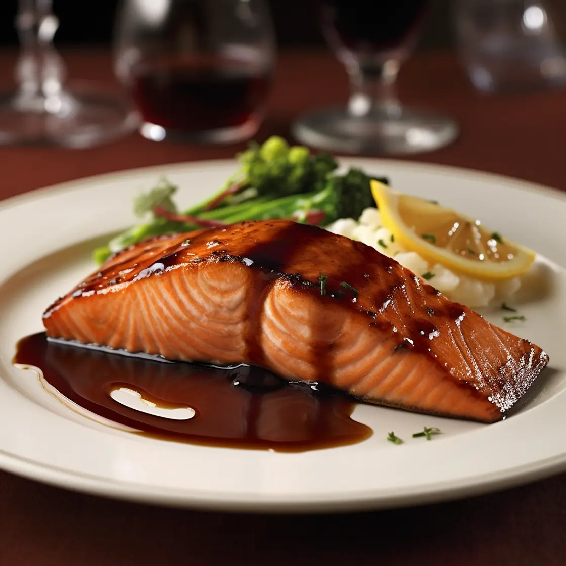 Southern Living Bourbon-glazed Salmon