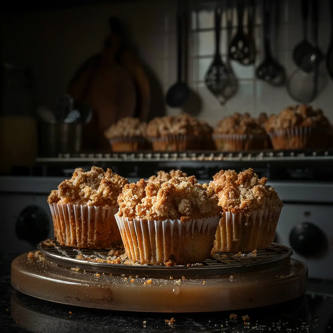 Crumb Cake Muffins