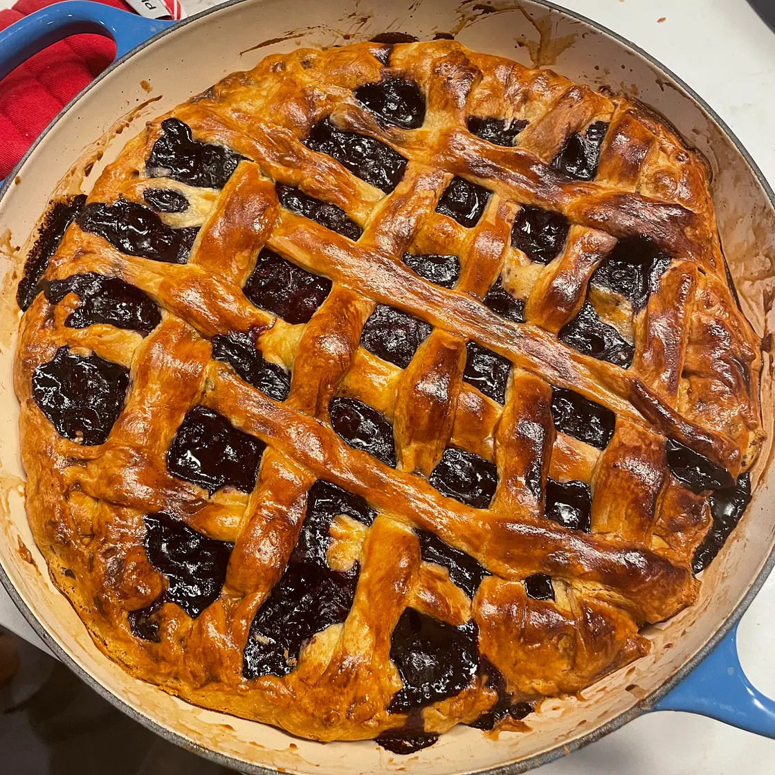 Blueberry Pie 🫐🥧✨