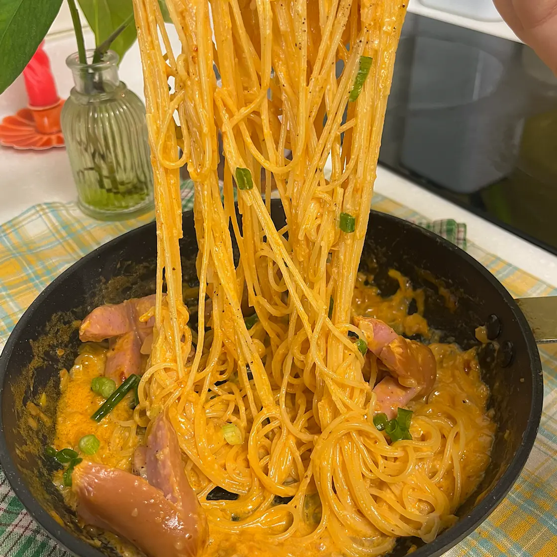 Creamy Mini 'Octopus' Pasta