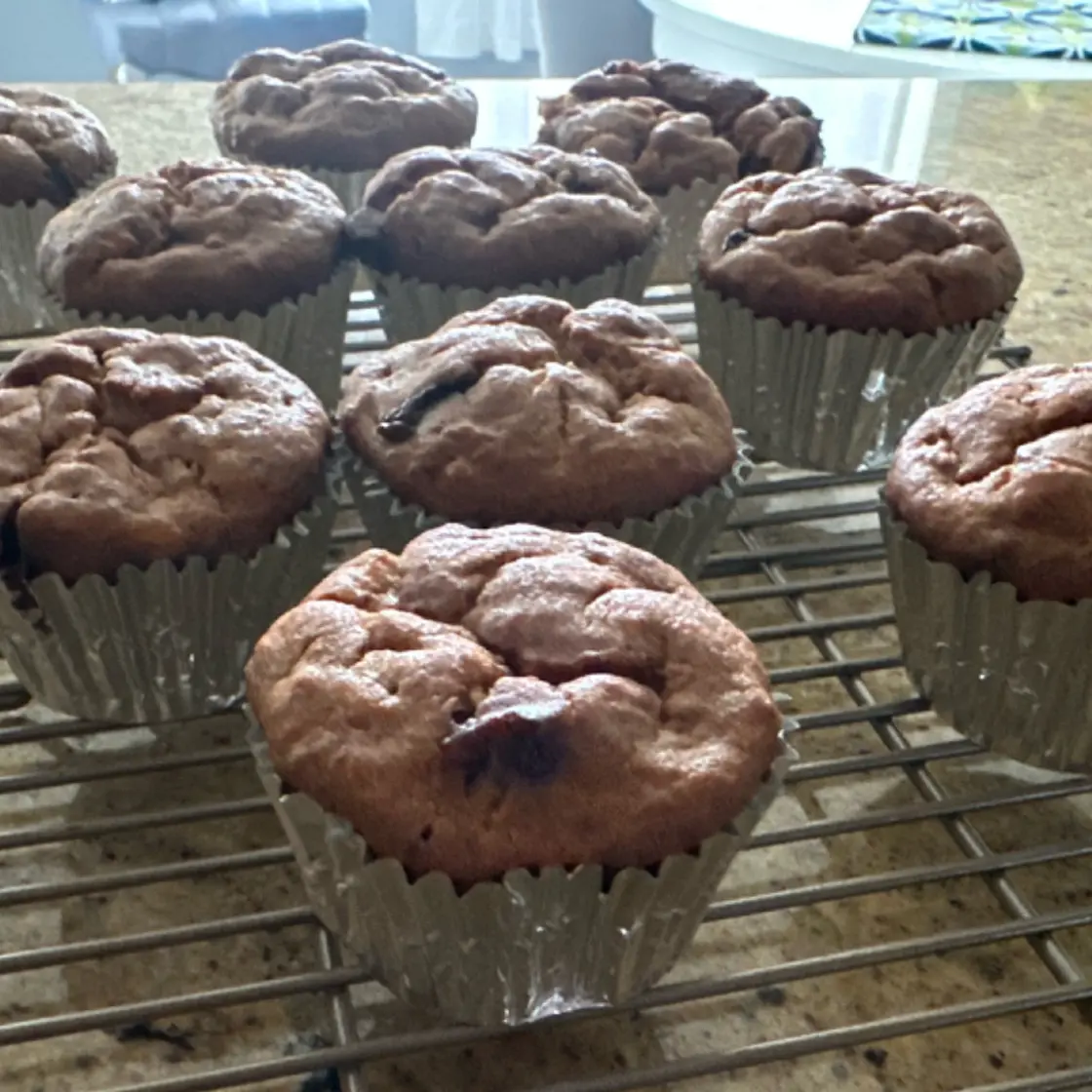 GF DF Banana Bread Muffins