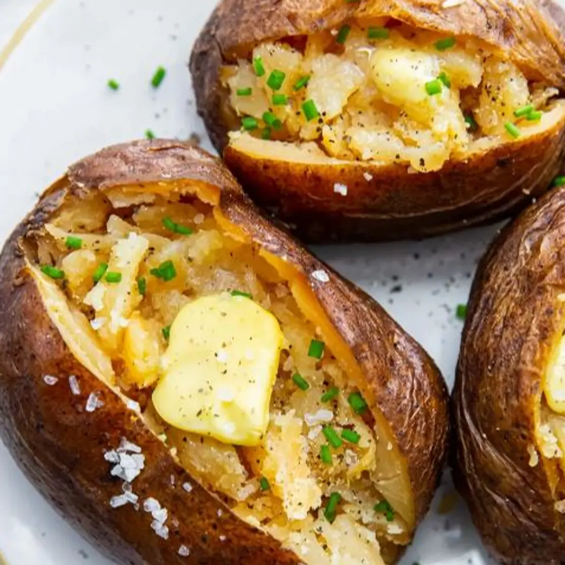 Slow Cooker Baked Potatoes