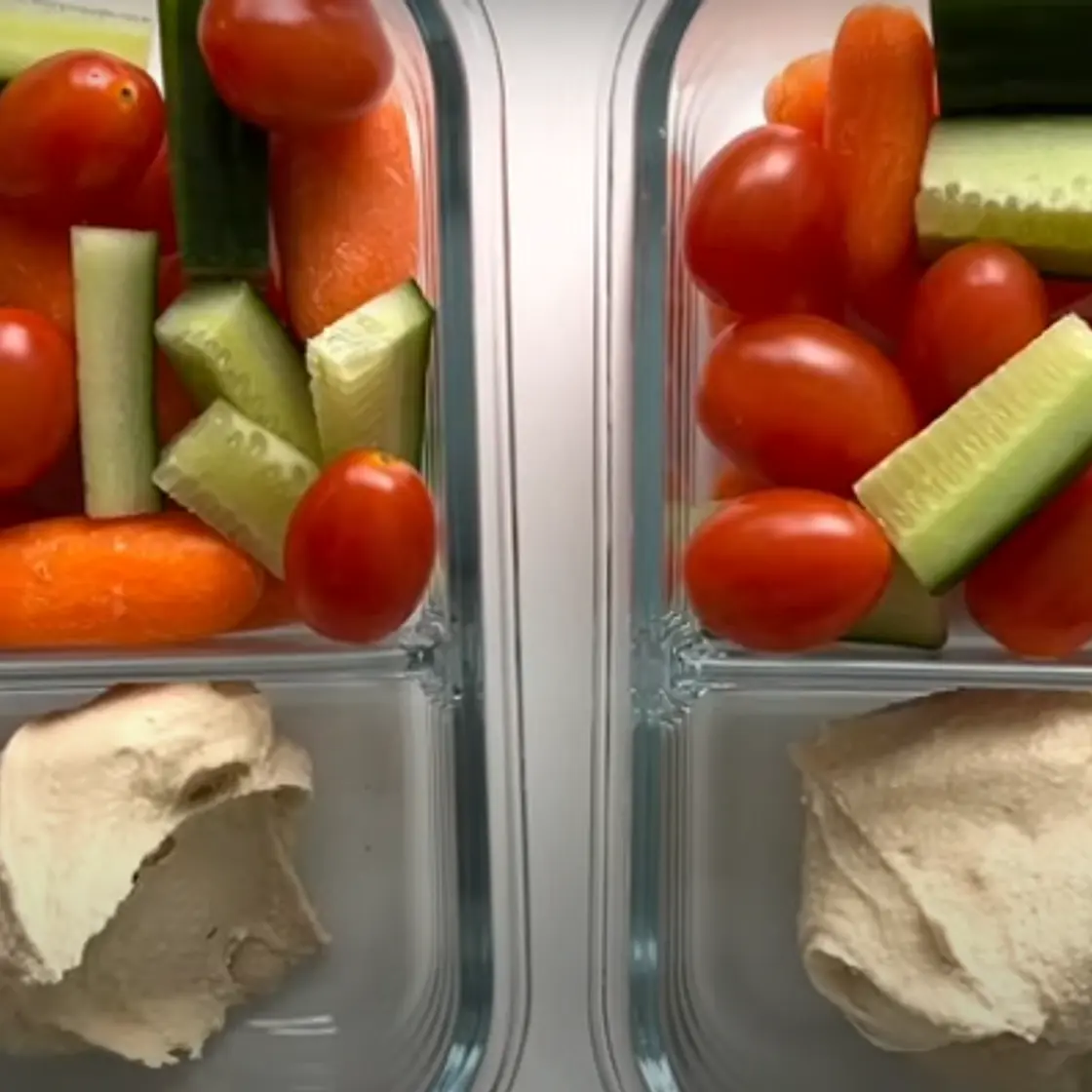 High-protein Hummus & Veggies