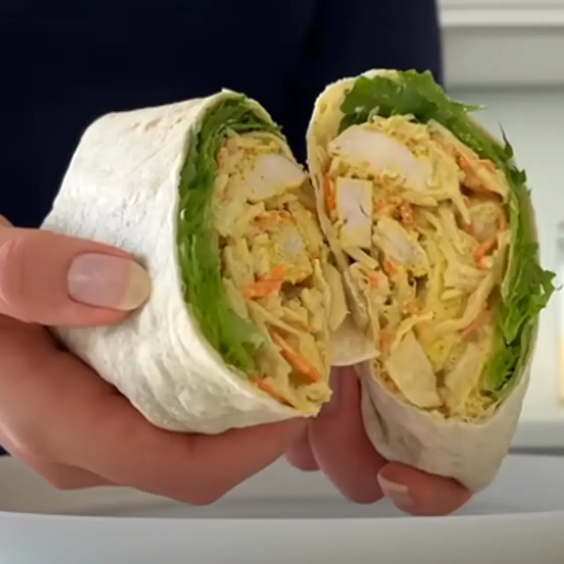 Crunchy Chicken Wraps