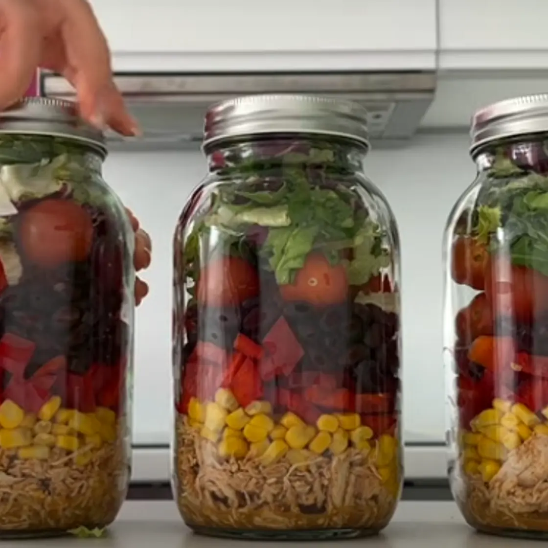 Tex Mex Salad Jars