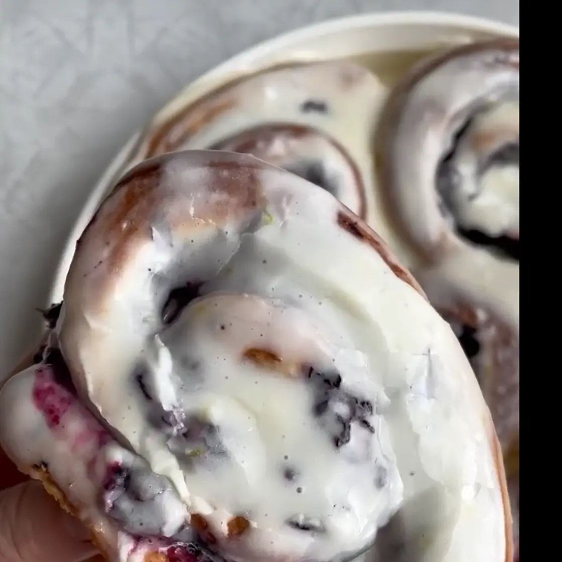 Lemon Blueberry Rolls