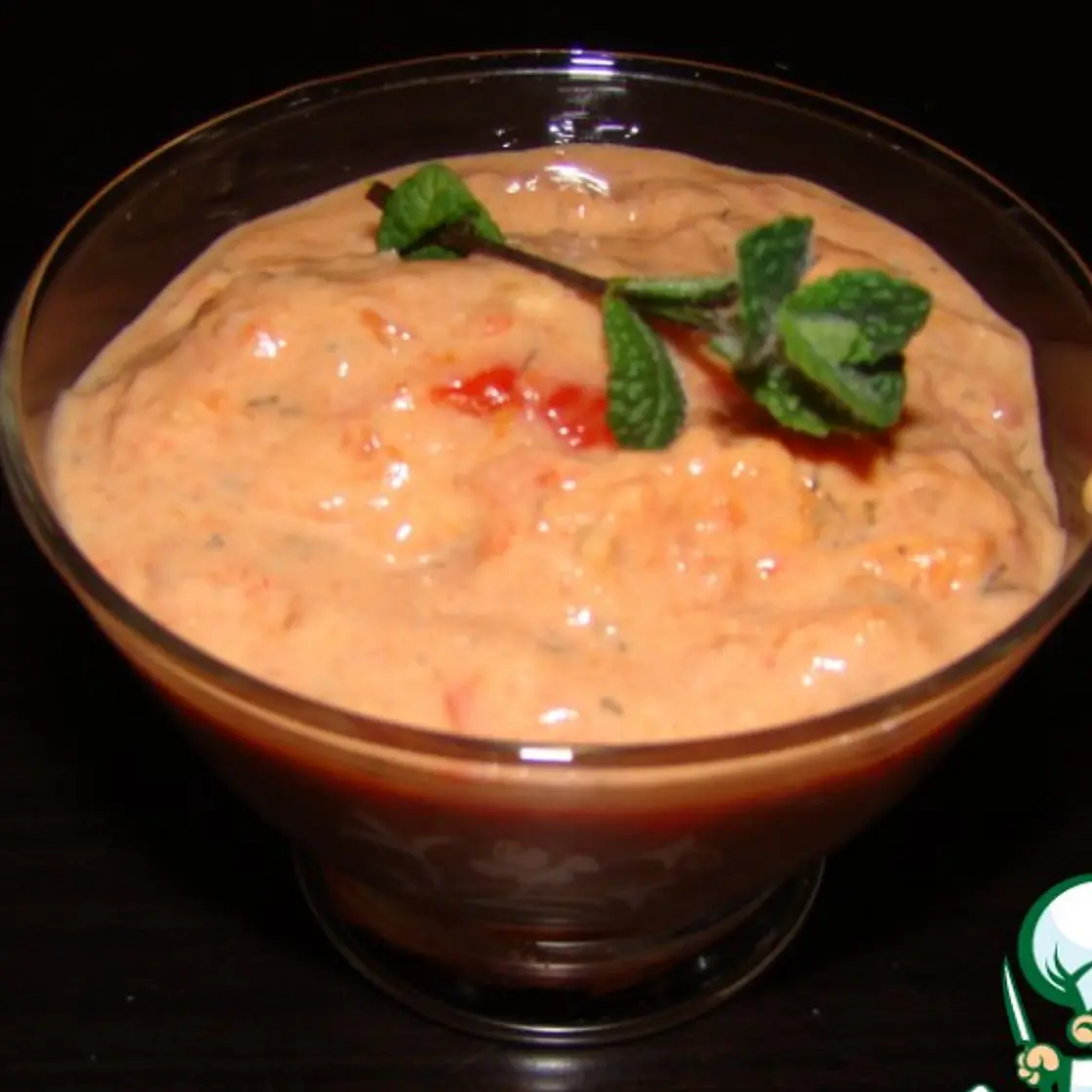 Томатно-сырный соус для курицы