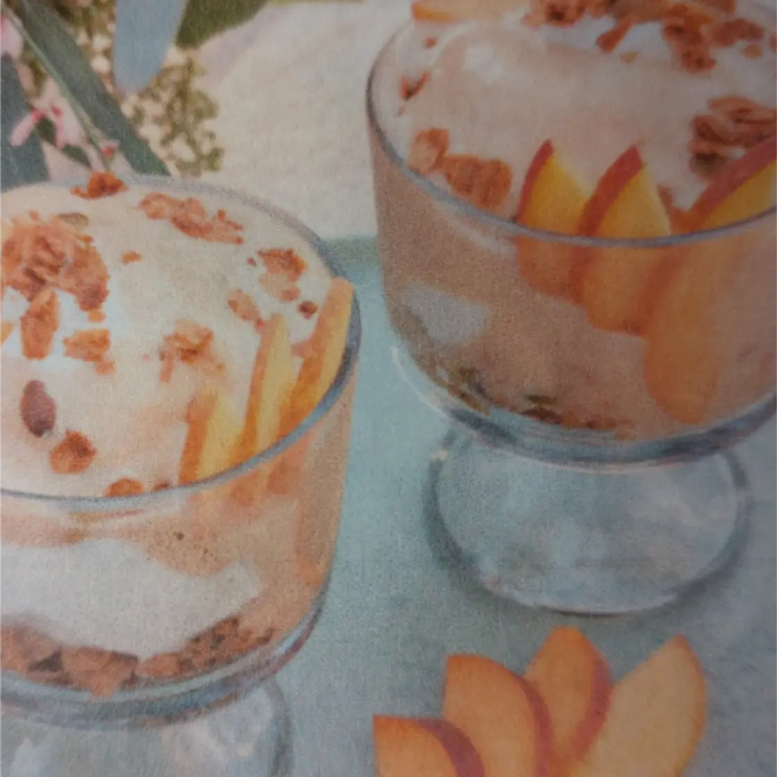 Peach Pie Parfait