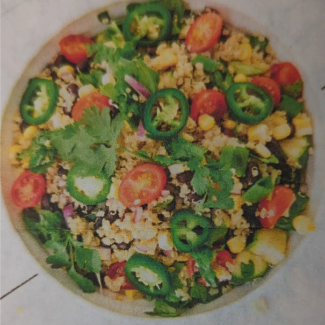 Guacamole Quinoa Salad
