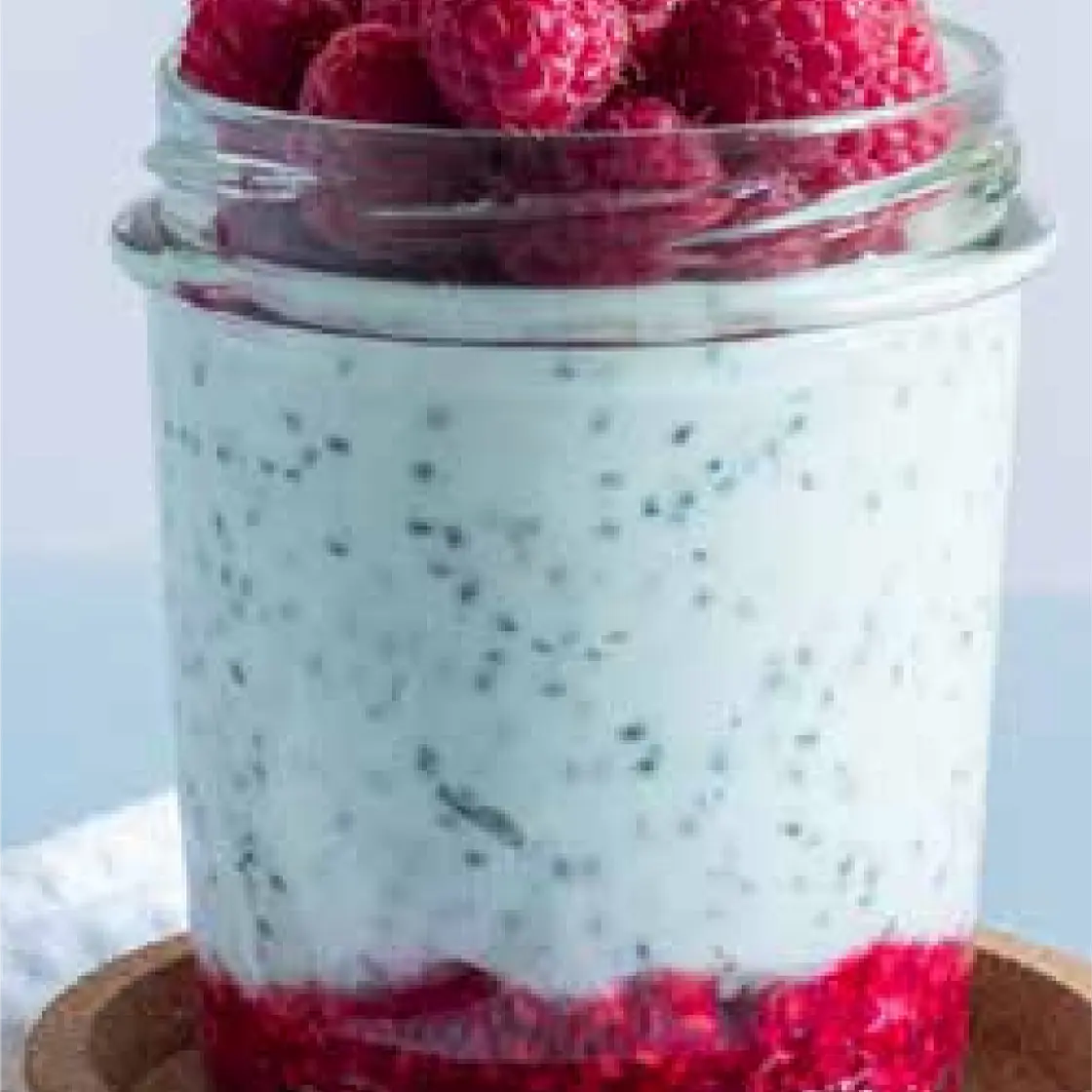 Lemon Berry Chia Seed Pudding